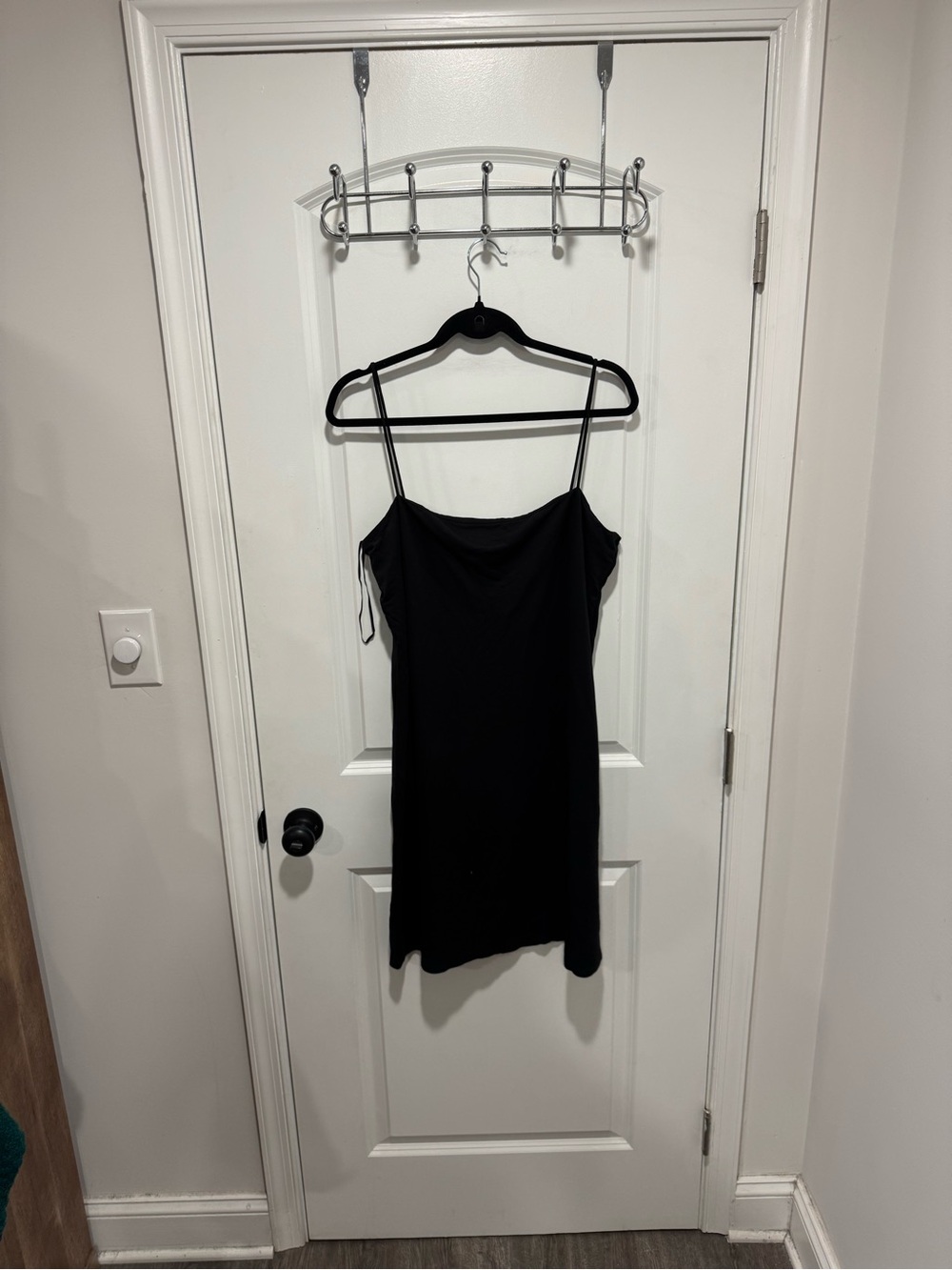 H&M Black Spaghetti Strap Mini Dress